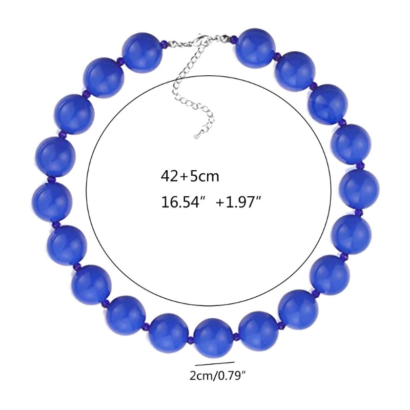 Chuỗi Hạt Đeo Tay Chất Liệu Acrylic Thời Trang