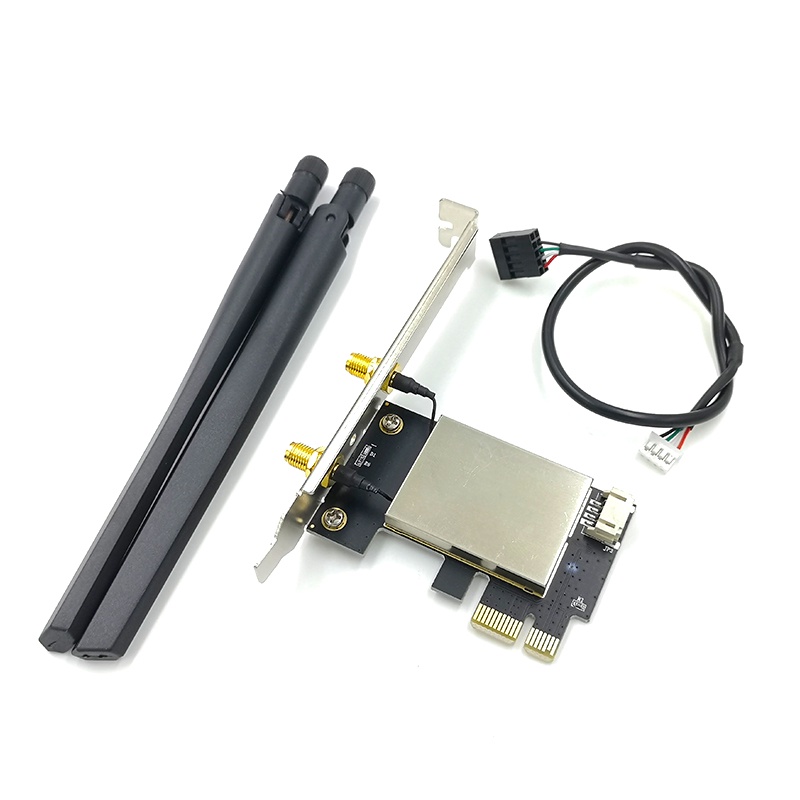 Thẻ wifi Băng Tần Kép Không Dây bluetooth Cho Máy Tính ax200 9260ac