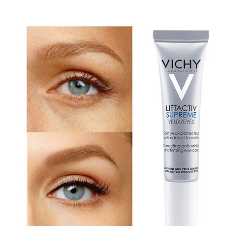 Kem dưỡng chống nếp nhăn và nâng mí mắt Vichy Liftactiv Ds Eye Cream 15ml