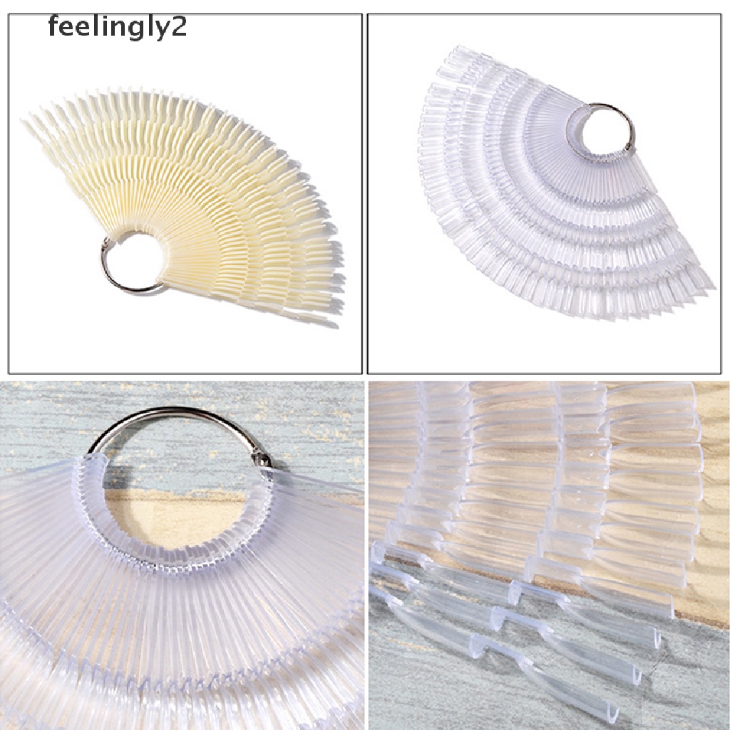 Set 150 Que Móng Tay Giả Hình Quạt Trưng Bày