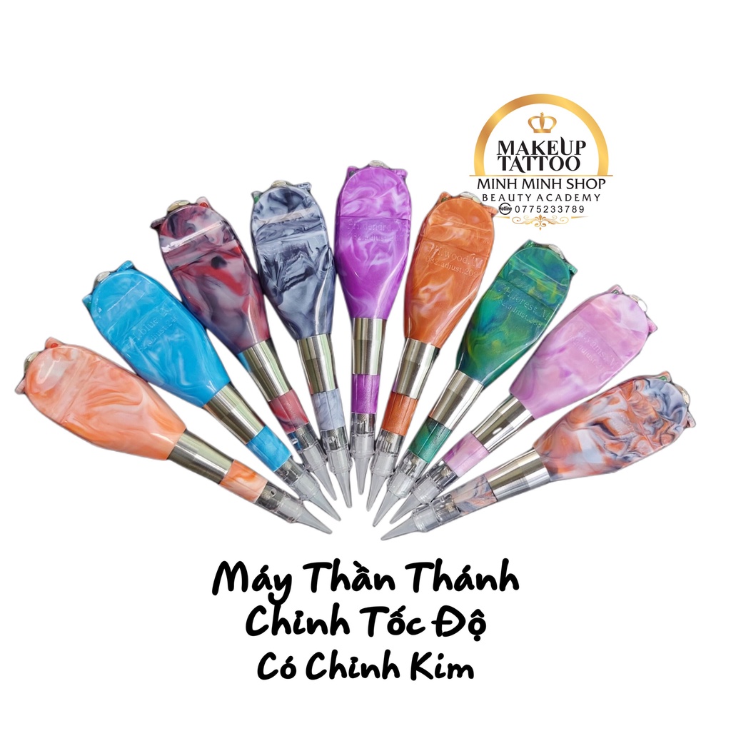 Đầu Ghép Máy Thần Thánh Chỉnh Kim, Tích Điện, Máy Pro Việt Nam Combo 10 Chiếc_Minh Minh Shop