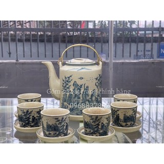 Bộ Ấm Tích Men Rạn Giả Cổ Cao Cấp