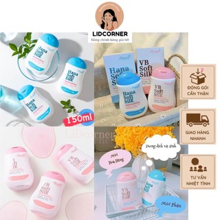  DUNG DỊCH VỆ SINH PHỤ NỮ HANA SOFT SILK, KHỬ MÙI VÙNG KÍN - THƠM MÁT CẢ NGÀY - SẠCH KHUẨN - HẾT NGỨA 150ML
