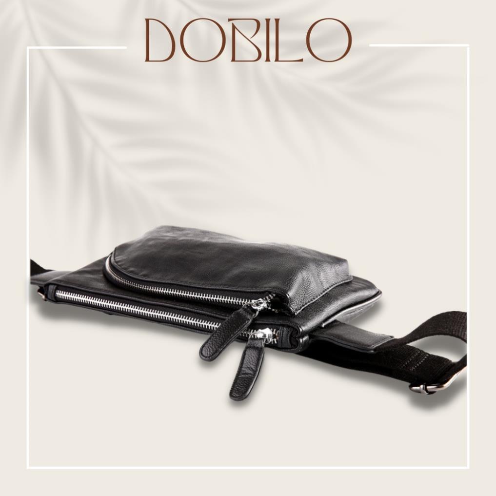 Túi Da Bao Tử, Đeo Ngực DOBILO Nam Nữ - BG03