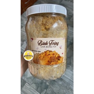 Bánh tráng chà bông tỏi, bánh tráng chà bông heo siêu ngon