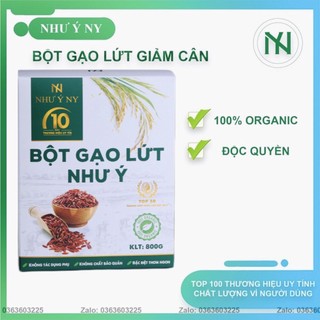 Bột gạo lứt giảm cân như ý ny organic