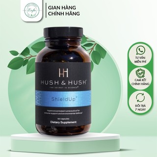 Viên uống Hush & Hush Shieldup Tăng Sức Đề Kháng, Chống Nắng, Chống Oxy Hóa - PQ39