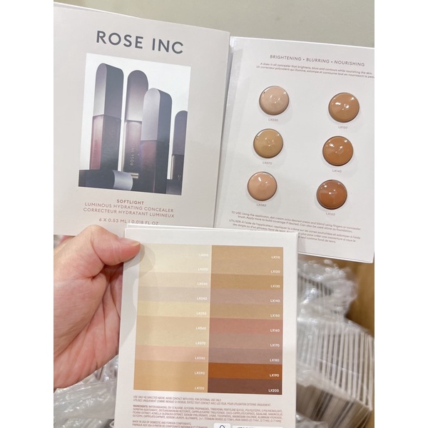 [Sample ] Mẫu thử che khuyết điểm Rose INC