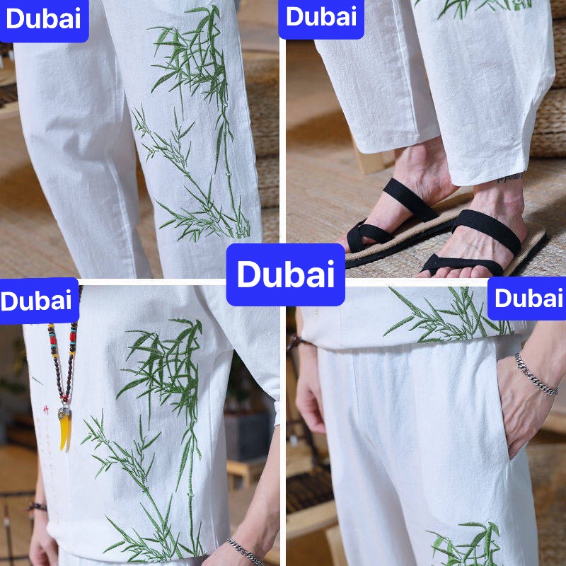 ĐỒ BỘ THỂ THAO ĐEN TRÚC XANH, ĐỒ BỘ THỂ THAO NAM, CHẤT VẢI MỀM MỊN THOÁNG MÁT CAO CẤP NEW - DUBAI FASHION