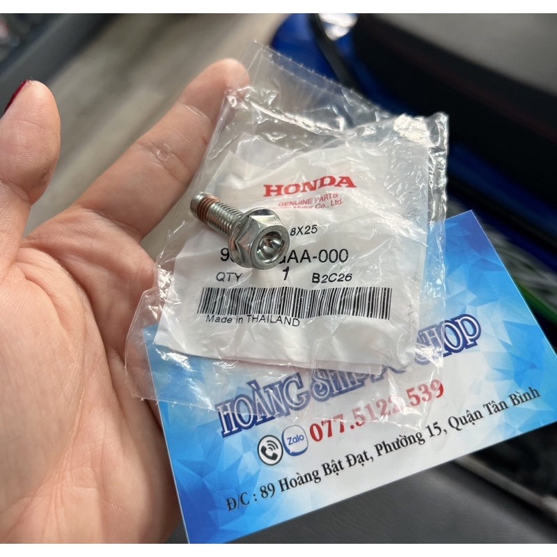 Bu lông 8x25 , ốc bắt heo dầu wave thái chính hãng honda