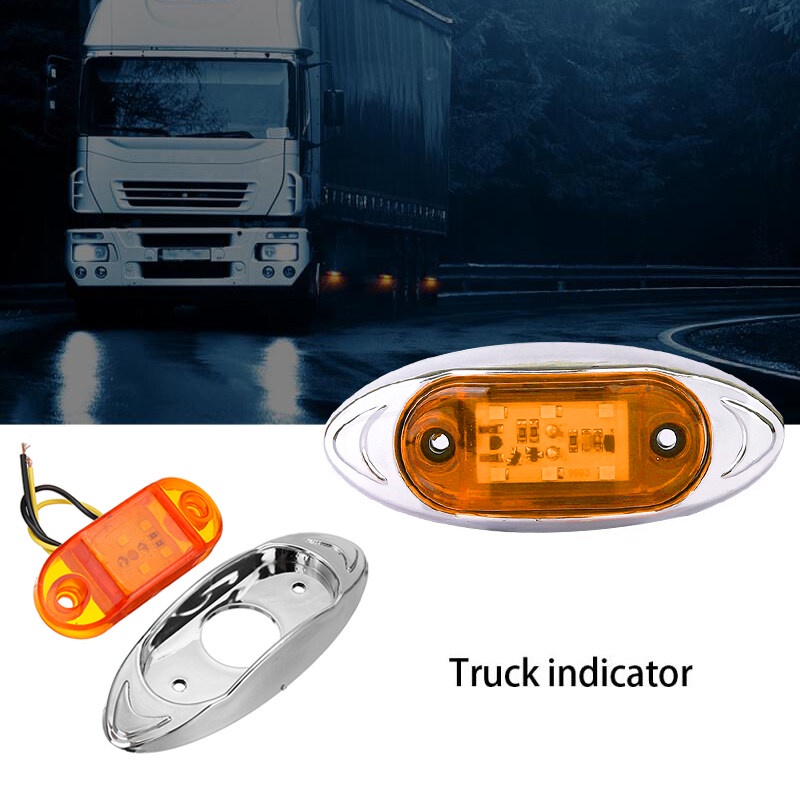 Đèn led Nhấp Nháy 12V / 24V Gắn Biển Số Xe Tải / Xe Máy / Xe Ô Tô