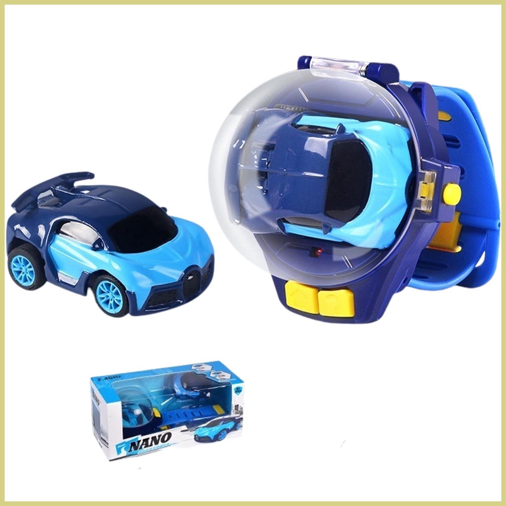 2022 đồng hồ mini mới xe điều khiển từ xa 2,4 ghz đồ chơi ô tô điều khiển từ xa cổ tay rc car watch watch command remote aseavn