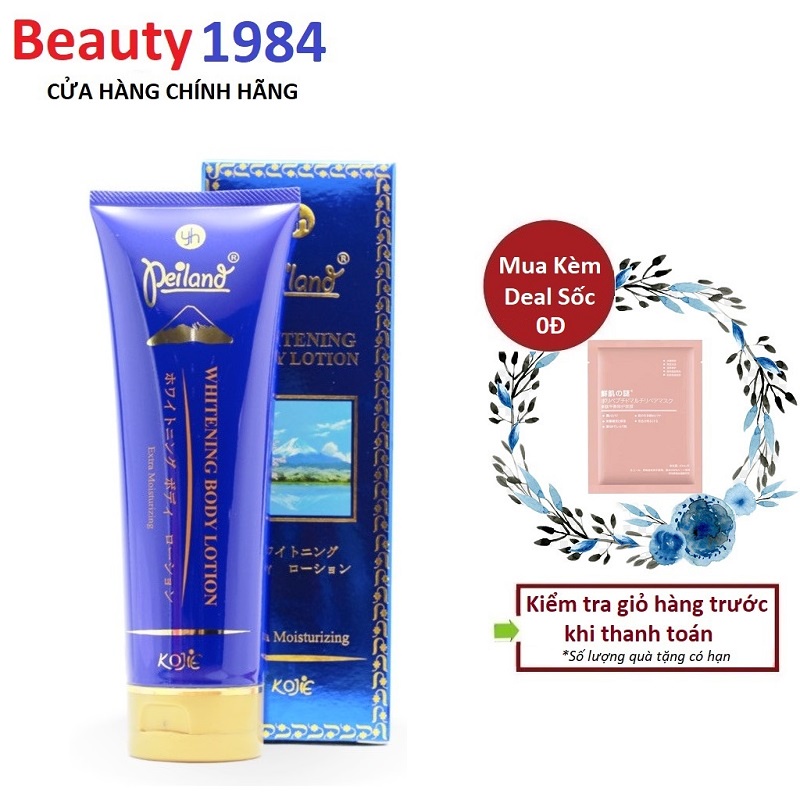 Sữa Dưỡng Thể Siêu Trắng Cao Cấp Peiland Whitening Body Lotion 250ml