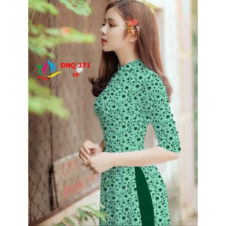 VẢI ÁO DÀI HOA NHÍ