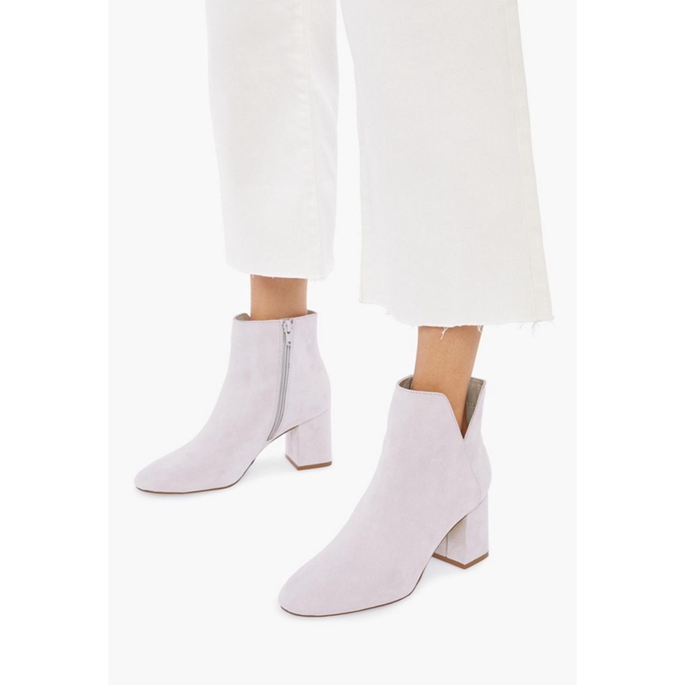 Boot đùi trắng xanh Just Fab