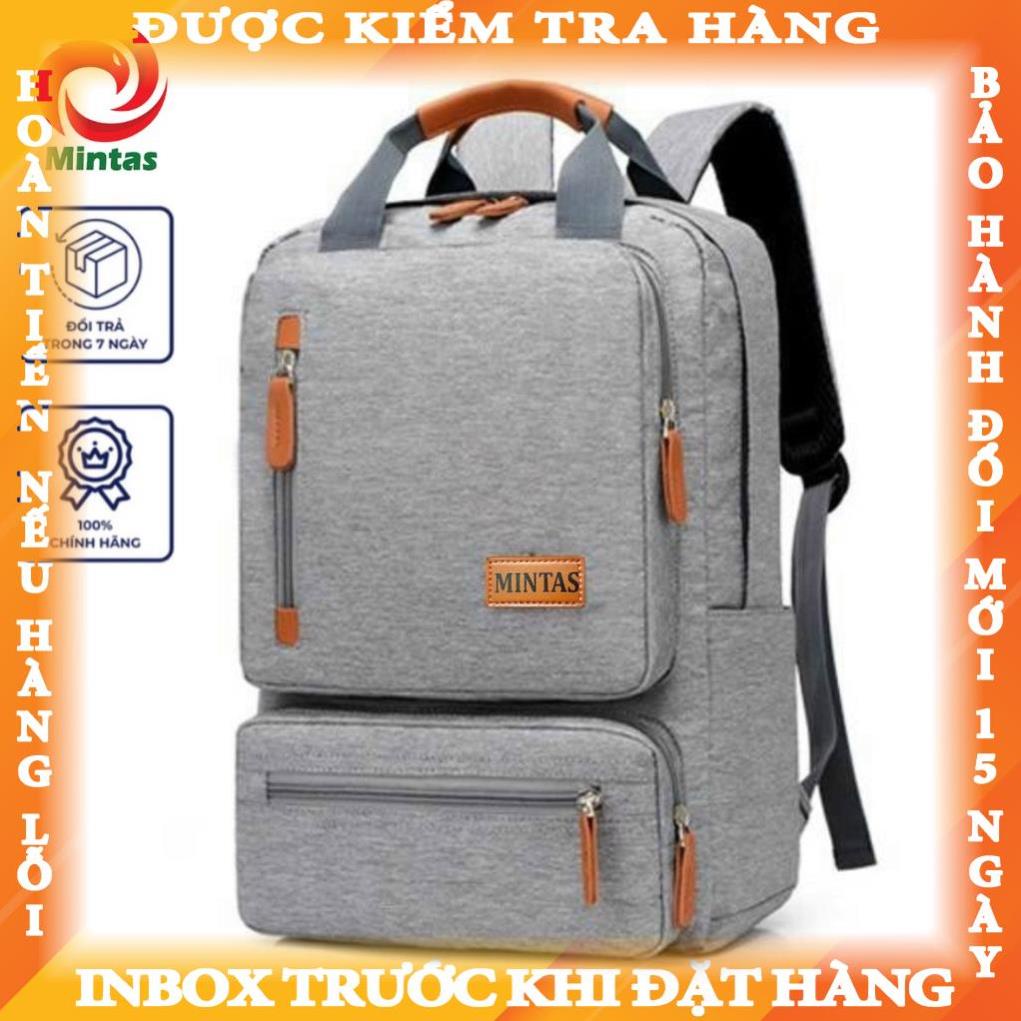 Balo size lớn đựng laptop & quần áo du lịch Thời Trang Cao Cấp Mintas MT-262 hoangvanvi