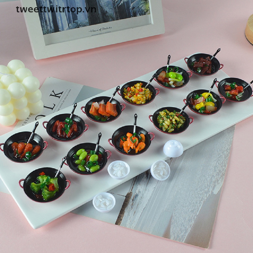 Mô Hình Nồi Nấu Ăn Trang Trí Nhà Búp Bê