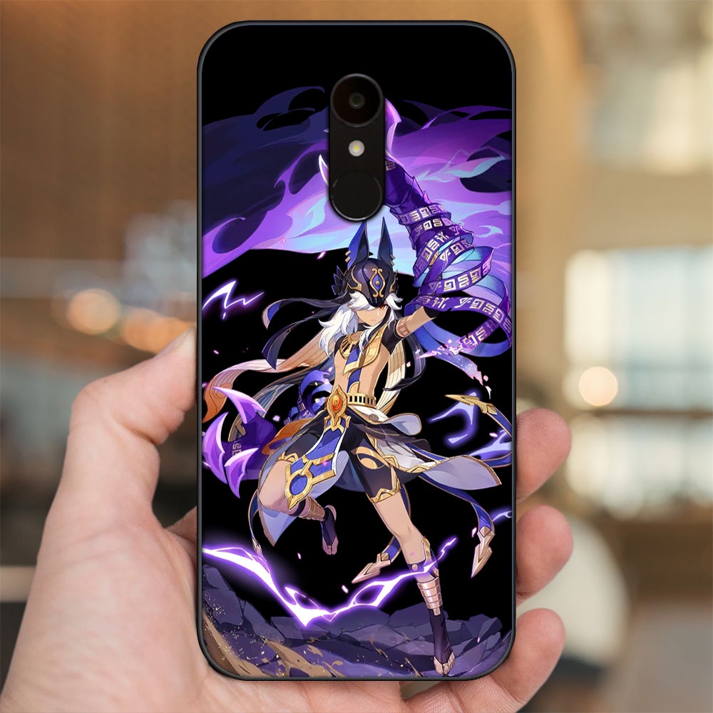Ốp lưng Xiaomi Redmi 5 viền đen in hình Cyno Genshin Impact