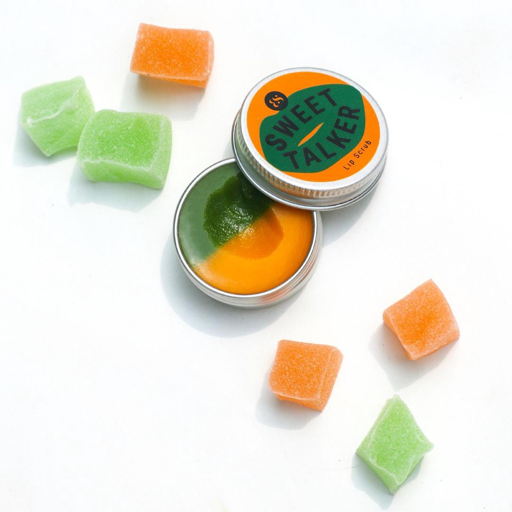 Son tẩy bào chết môi thiên nhiên BareSoul Sweet Talker Lip Scrub giúp dưỡng môi, giảm thâm môi, chống lão hóa