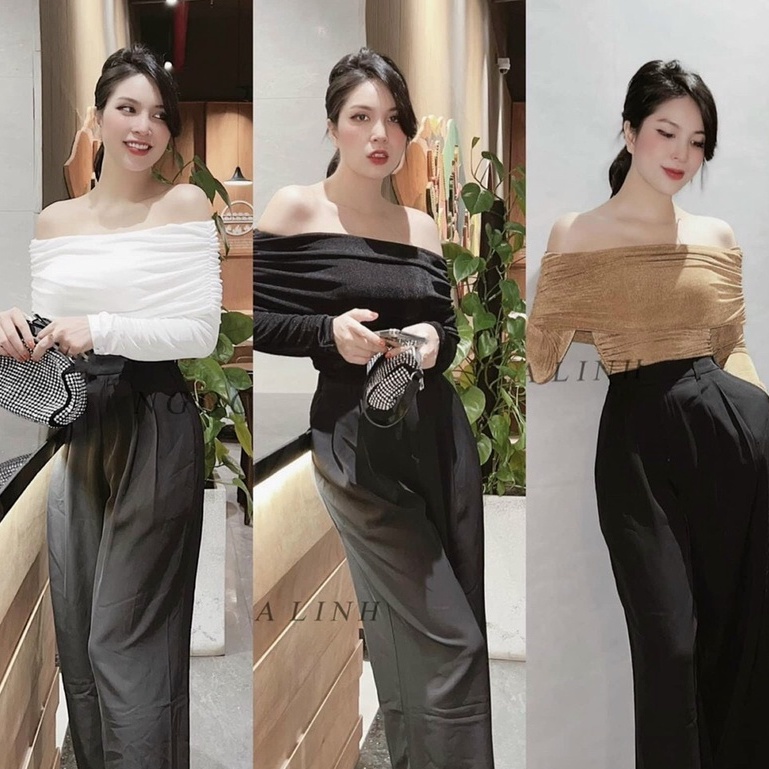 Áo Kiểu Nữ Sang Chảnh Chất Thun Mã KH008