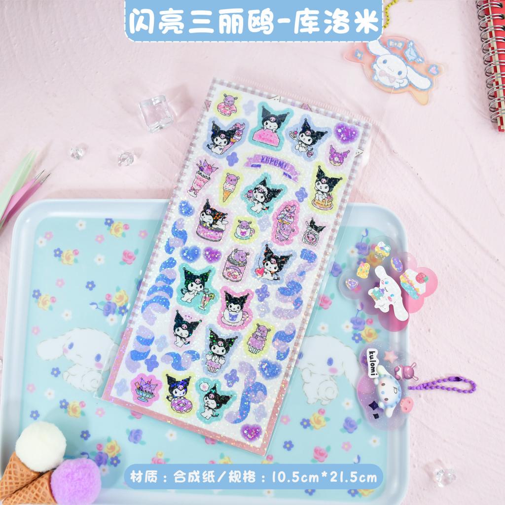 Steve Nhãn Dán Trang Trí Họa Tiết Sanrio Đáng Yêu Dành Cho Học Sinh