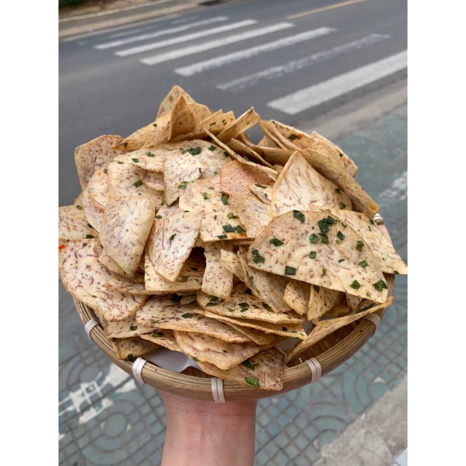 Khoai Môn sấy các vị giòn tan  - đặc sản Đà Lạt 500g
