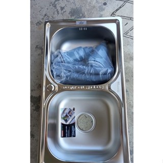 Chậu rửa bát inox 304 2 hố cân Sơn Hà có chống ồn đảm bảo inox 304 chuẩn ,chính hãng Sơn Hà