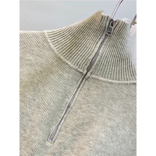 Áo khoác len cổ bẻ