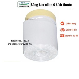 Băng keo nilon chắn sơn, che chắn sơn, chống bụi bẩn - Vật tư sơn PTT GaraViet