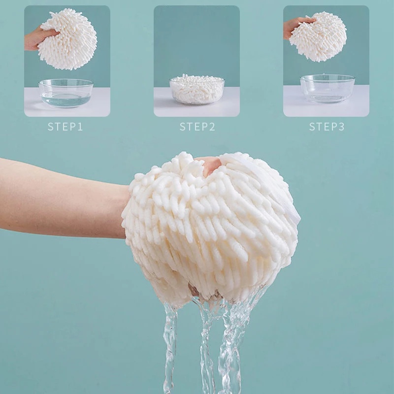 1 Găng Tay Lau Chùi Xe Hơi Hai Mặt Bằng Sợi Microfiber