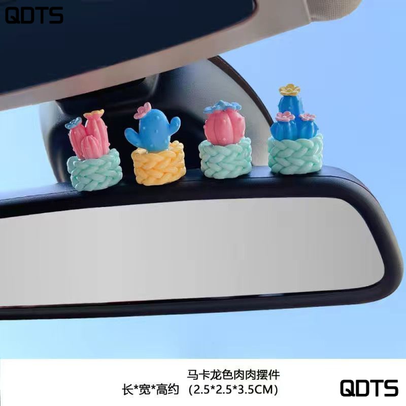 Gương Chiếu Hậu Họa Tiết Hoạt Hình Dễ Thương R0FD Trang Trí Nội Thất Xe Hơi