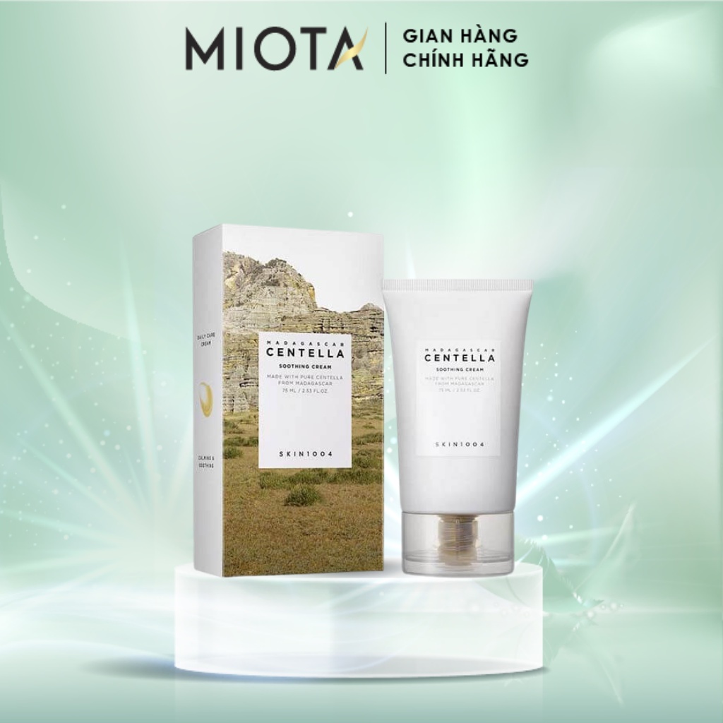 Kem dưỡng làm dịu da Chiết Xuất Rau Má Skin1004 Madagascar Centella Soothing Cream 75ml