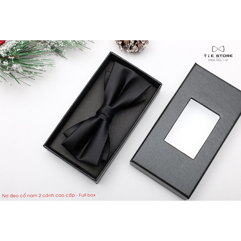 NHIỀU MẪU Nơ Đeo Cổ Nam Chú Rể Cánh kép, Nơ Nam Đẹp, Nơ MC Ca Sỹ - Full box