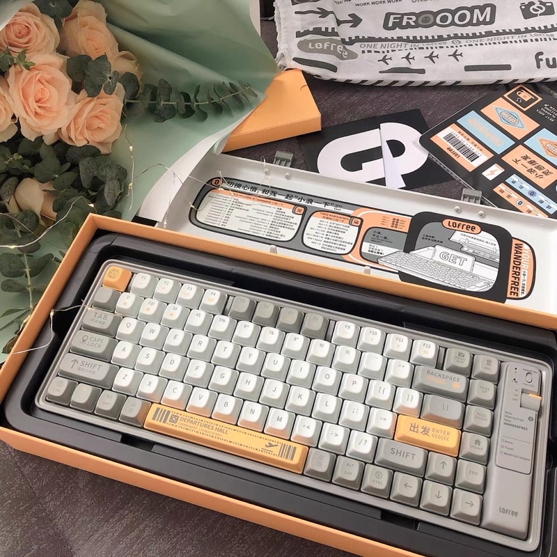 Bàn phím cơ không dây Lofree Wanderfree