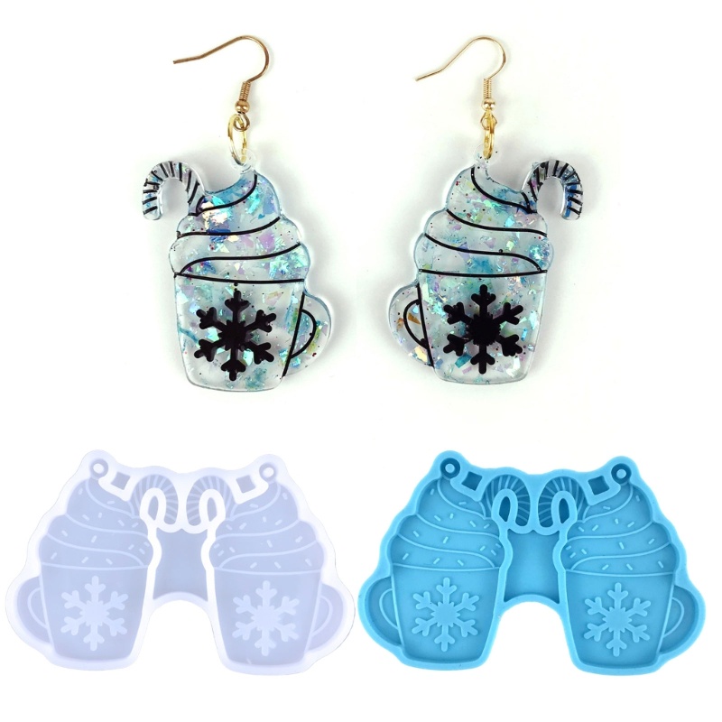 Sa Khuôn Silicon Làm Bông Tai Hình Que Kem Thời Trang Cr