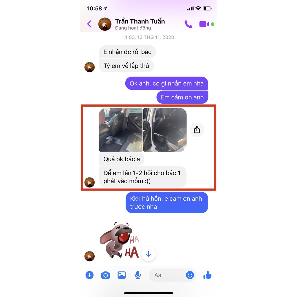 Ghế đệm thay cho đệm hơi xe ô tô Vinfast Lux A - Tặng kèm túi vải chuyên dụng