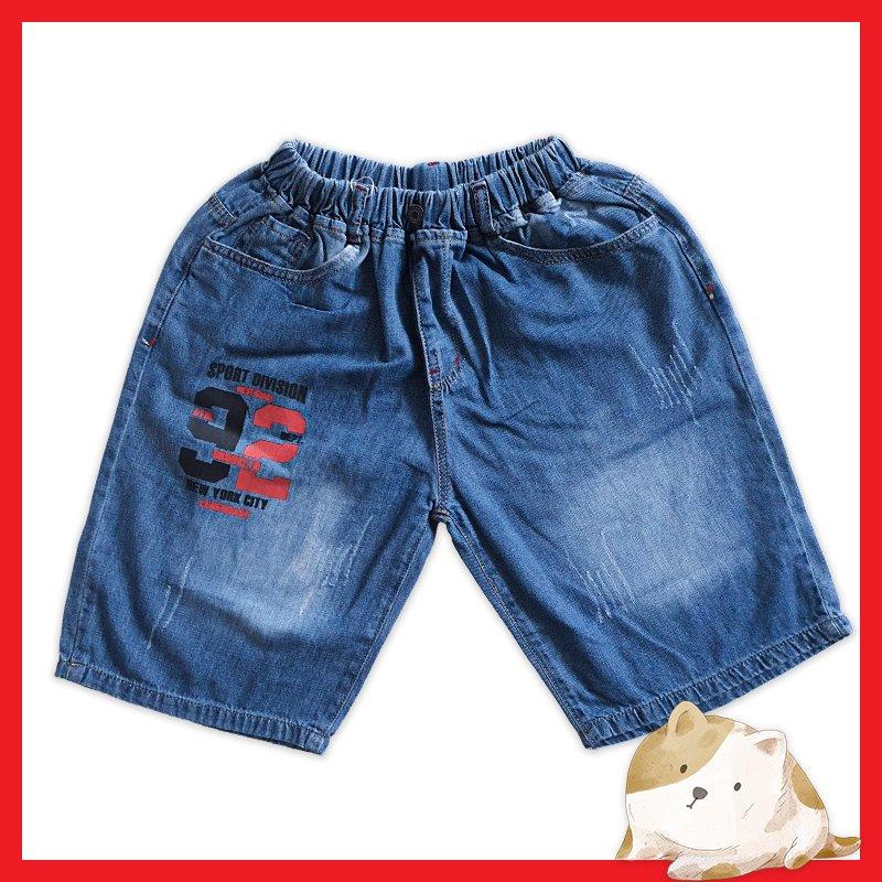 Quần cho bé SIZE ĐẠI đến 65kg, quần short jean mềm mịn cho bé trai từ 40kg đến BIG SIZE 65kg - NH SHOP