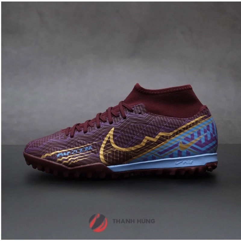 GIÀY ĐÁ BÓNG CHÍNH HÃNG NIKE ZOOM MERCURIAL SUPERFLY 9 ACADEMY TF - DO9347-694 - TÍM
