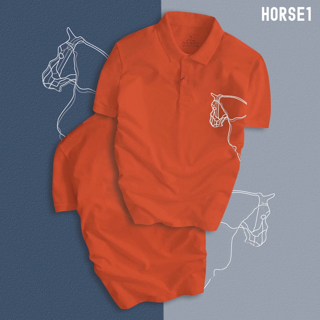 Áo Polo nam cổ bẻ vải xịn fullbox, trẻ trung, thanh lịch Ngựa chiến HORSE01