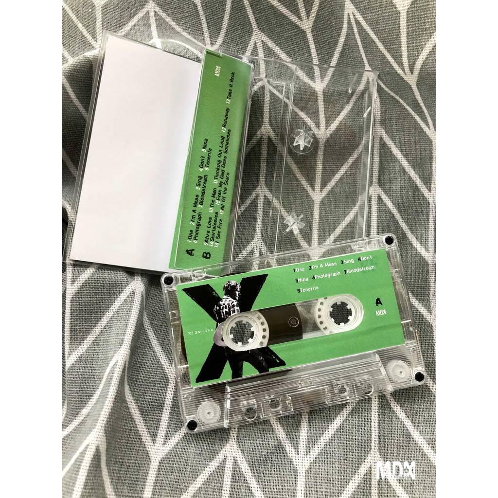 Album Sưu Tầm Băng cassette z08 ed sheeran ed sheeran  t1101