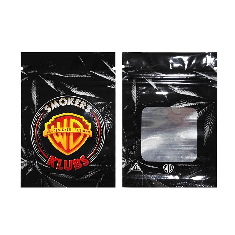 Set 100 Túi Zip Đựng Kẹo 1g Họa Tiết Hoạt Hình Dễ Thương