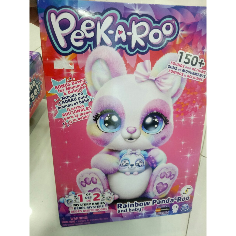 Gấu Túi Peek A Roo  tương tác sống động thương hiệu RC Girl