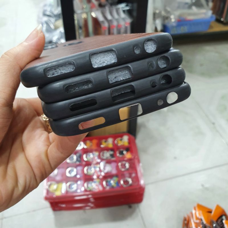 Ốp lưng Vivo V15 dẻo kiểu da mềm mịn ôm máy siêu bền bỉ