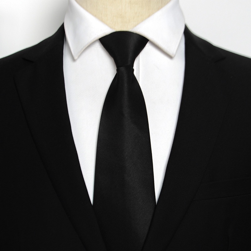 Cà Vạt Nam 10cm Màu Đen / Đỏ / Xanh Thời Trang Công Sở Cao Cấp