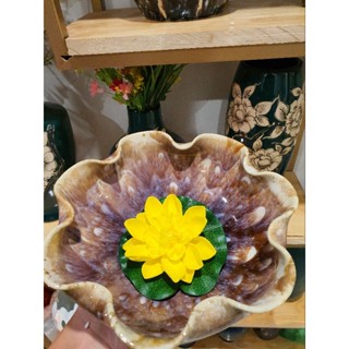 Hoa sen thả bát tụ thủy, bát thả hoa, bát tắm phật