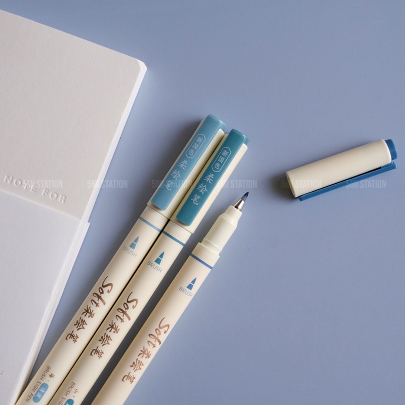 Bút Brush Soft Brush Sign Pen Viết Thư Pháp Calligraphy Ngòi Cao Cấp