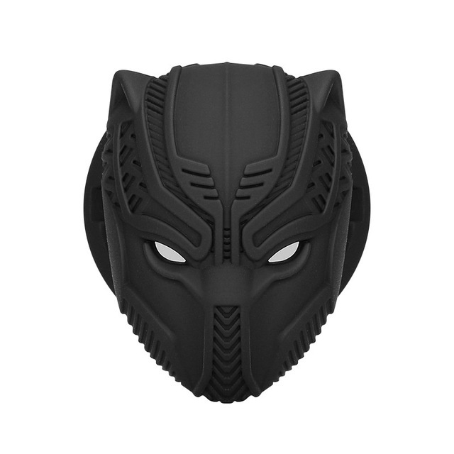 Phụ Kiện Trang Trí Nút Khởi Động Xe Ô Tô Hình Black Panther, Chất Liệu Nhẹ, Tiện Lợi (5x4cm)