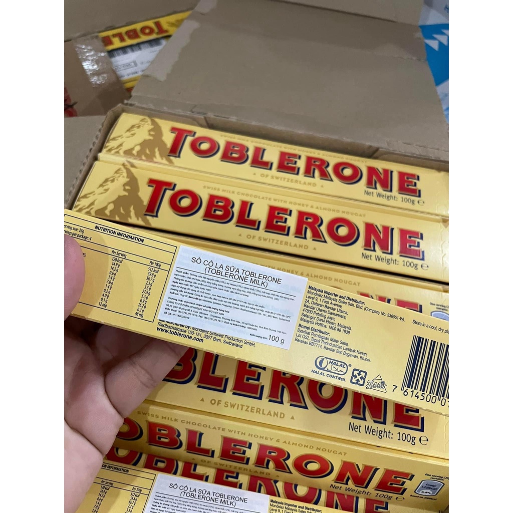 SOCOLA TOBLERONE - THỤY SĨ