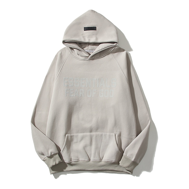 Áo Hoodie Hai Màu In Cần Thiết Thời Trang Đường Phố Cao Cấp Essentials Forechest