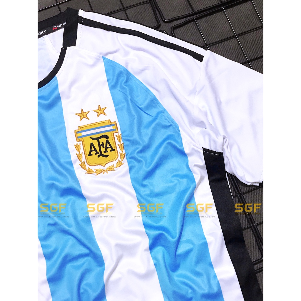 Đồ Bóng Đá ACHENTINA sọc sân nhà 2023